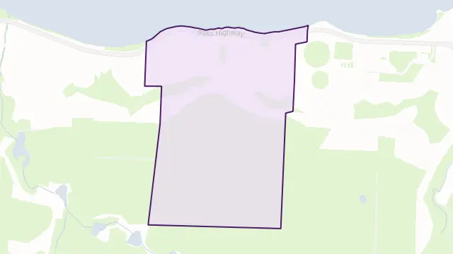 Ocean Vista Area Boundary Map