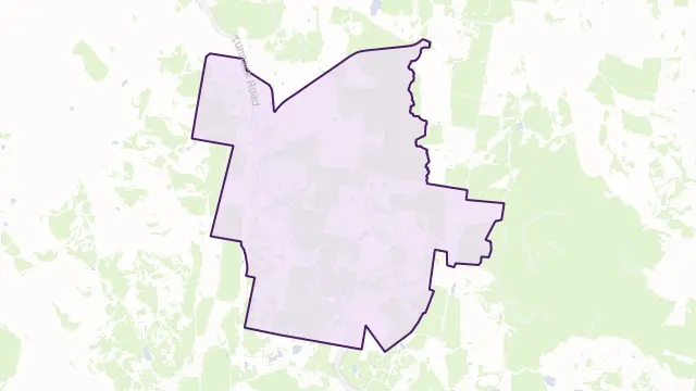 Parattah Area Boundary Map