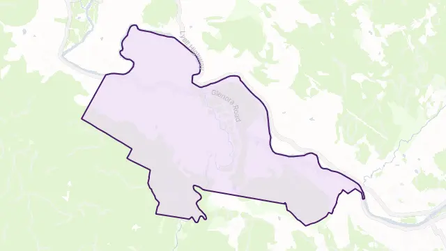 Plenty Area Boundary Map