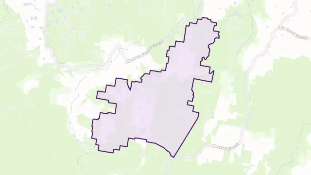 Preston Area Boundary Map