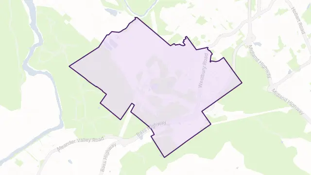 Prospect Vale Area Boundary Map