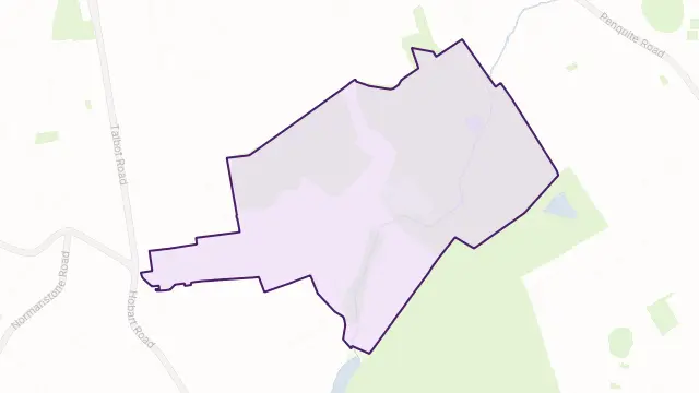 Punchbowl Area Boundary Map