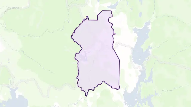 Queenstown Area Boundary Map