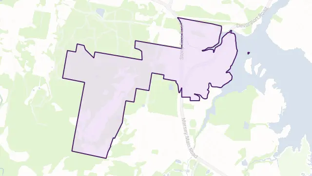 Quoiba Area Boundary Map