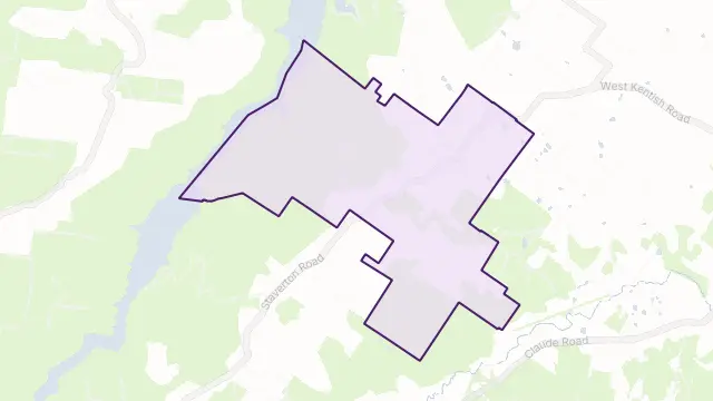 Roland Area Boundary Map