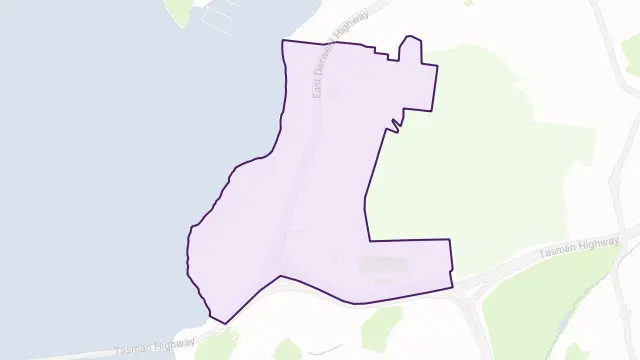 Rose Bay Area Boundary Map