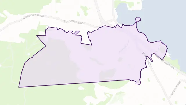 Rosetta Area Boundary Map