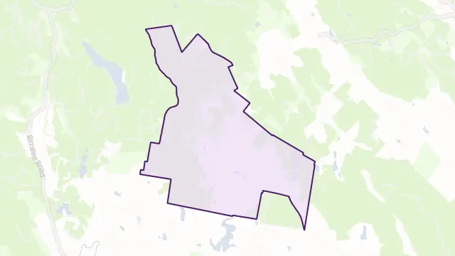 Rosevale Area Boundary Map