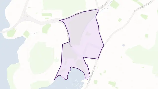 Rosny Park Area Boundary Map