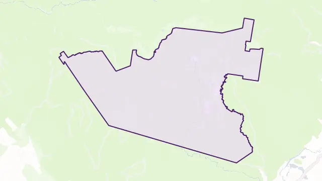 Rossarden Area Boundary Map