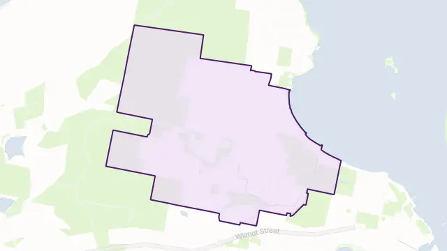 Shearwater Area Boundary Map