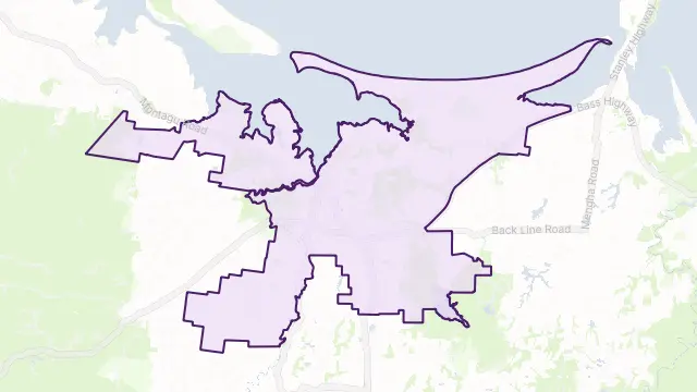Smithton Area Boundary Map