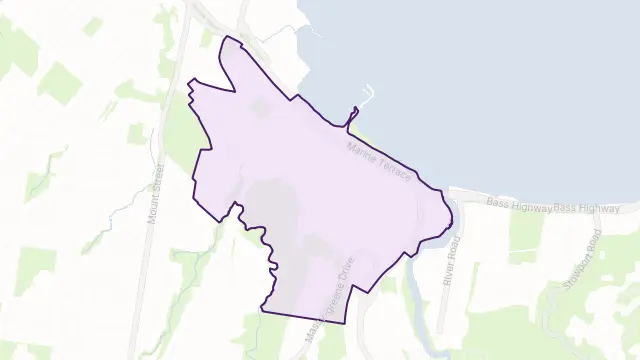 South Burnie Area Boundary Map