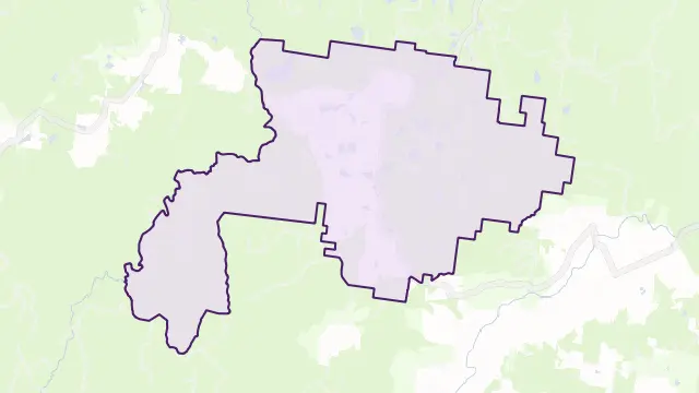 South Riana Area Boundary Map
