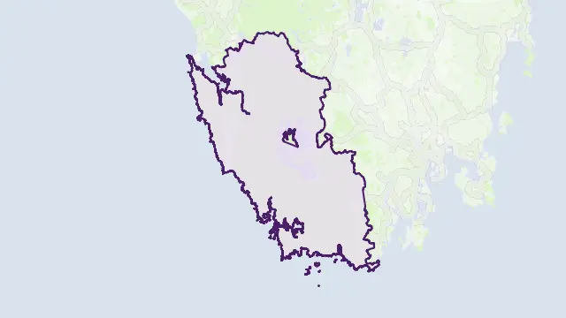 Southwest Area Boundary Map