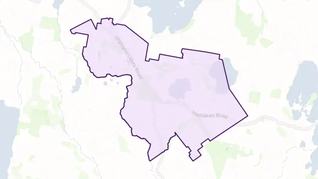 Steppes Area Boundary Map