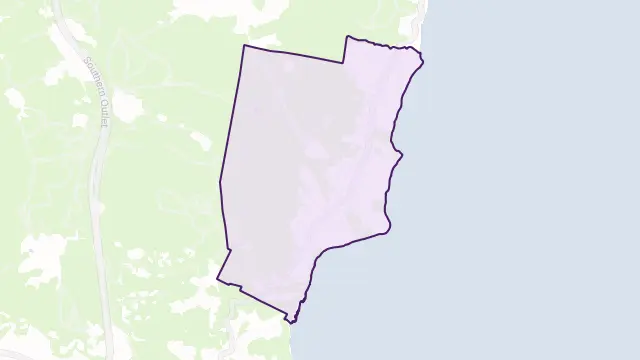 Taroona Area Boundary Map