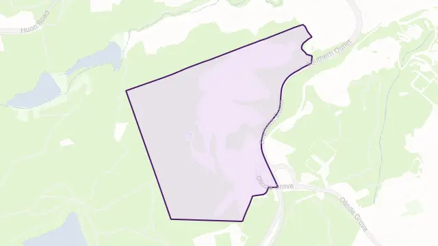 Tolmans Hill Area Boundary Map