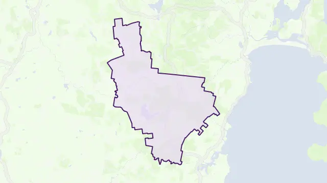 Tooms Lake Area Boundary Map