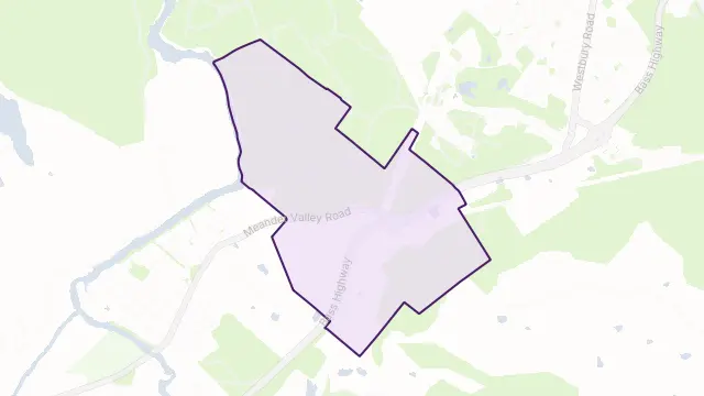 Travellers Rest Area Boundary Map