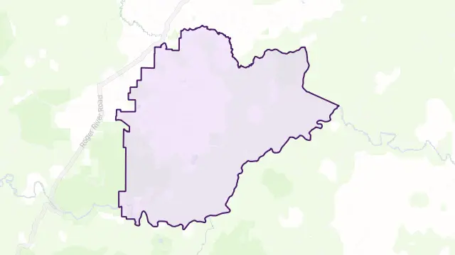 Trowutta Area Boundary Map
