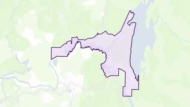Tullah Area Boundary Map