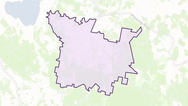 Tunnack Area Boundary Map