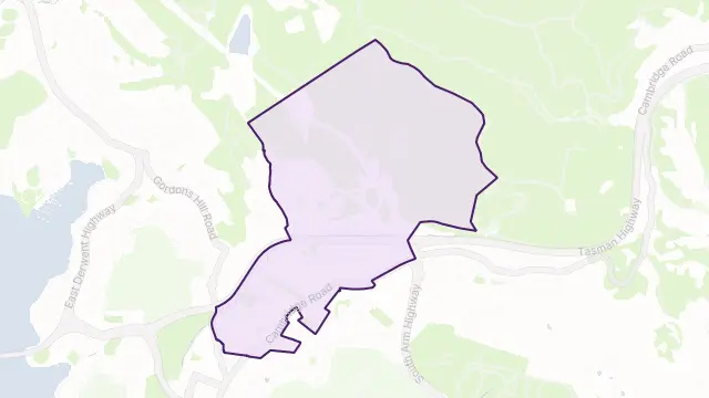 Warrane Area Boundary Map