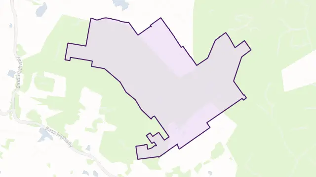Weetah Area Boundary Map