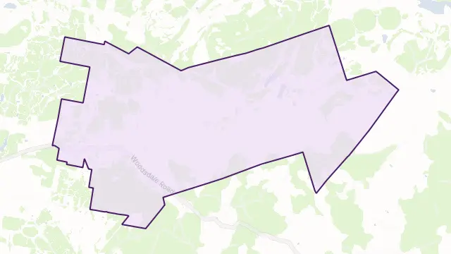 Whitefoord Area Boundary Map