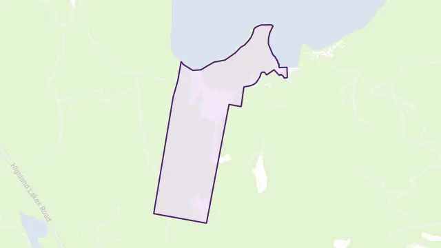Wilburville Area Boundary Map