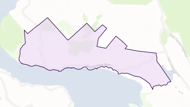 Windermere Area Boundary Map
