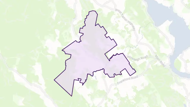Winkleigh Area Boundary Map