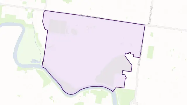 Aberfeldie Area Boundary Map