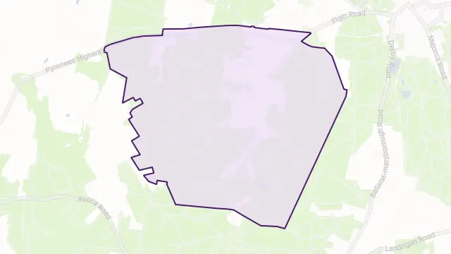 Adelaide Lead Area Boundary Map