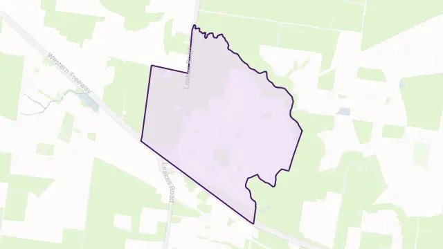Aintree Area Boundary Map