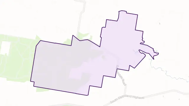 Alberton West Area Boundary Map