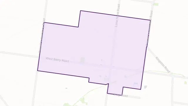 Allendale Area Boundary Map