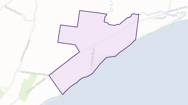 Allestree Area Boundary Map