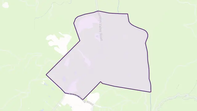 Amor Area Boundary Map