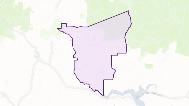 Ancona Area Boundary Map