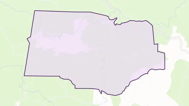 Anglers Rest Area Boundary Map