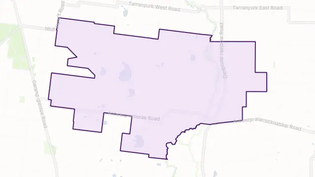 Antwerp Area Boundary Map