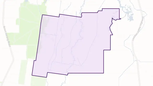 Appin South Area Boundary Map