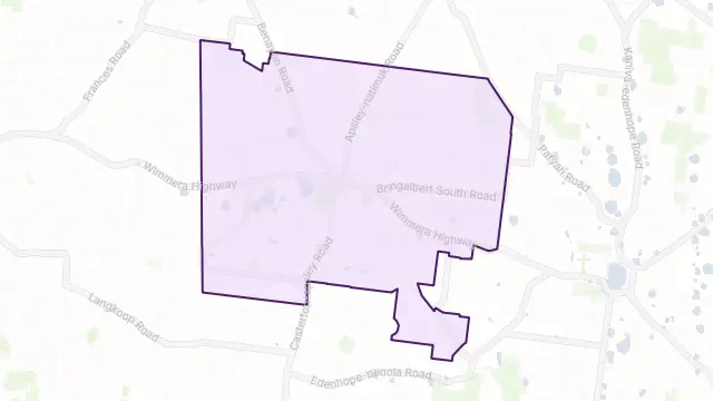 Apsley Area Boundary Map