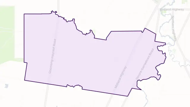 Avonmore Area Boundary Map