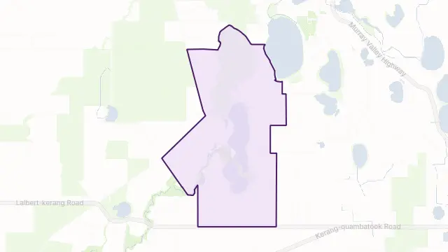 Bael Bael Area Boundary Map