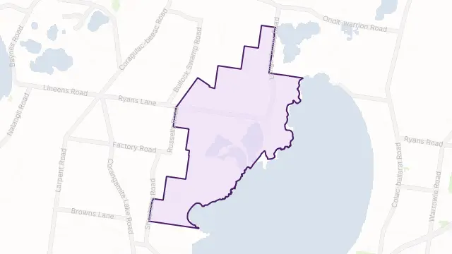 Balintore Area Boundary Map