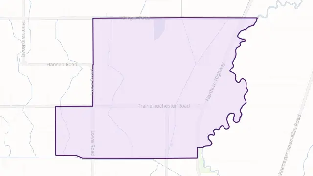 Ballendella Area Boundary Map