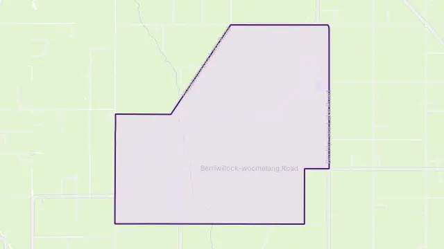 Banyan Area Boundary Map